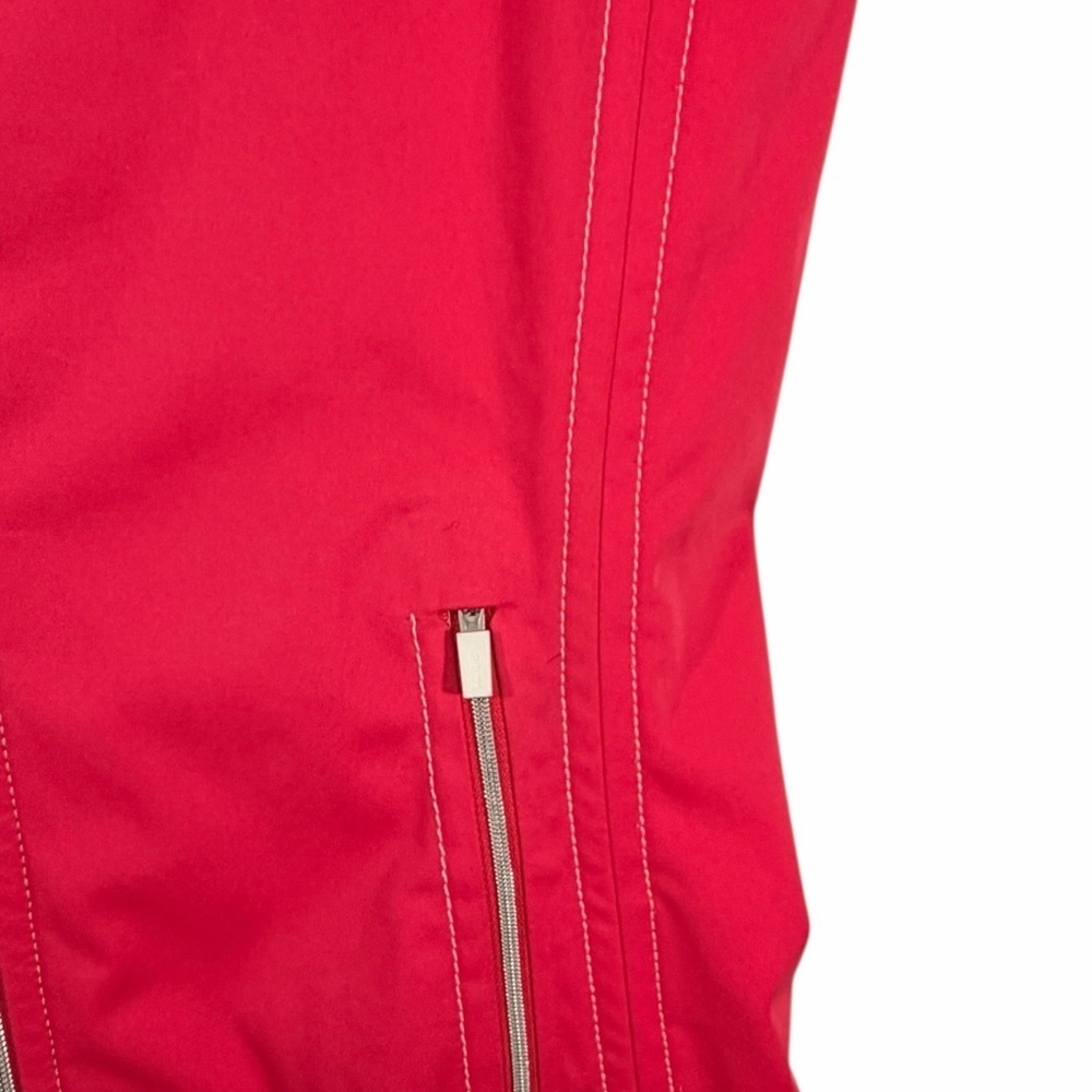 Kjus Softshell womens golf Vest Pink Lightweight Zip Front Womens Size M - Picture 6 of 13